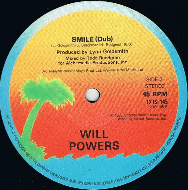 Will Powers : Smile (12")