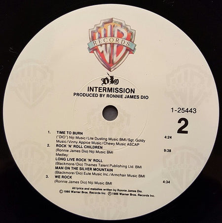 Dio (2) : Intermission (12", MiniAlbum, Spe)