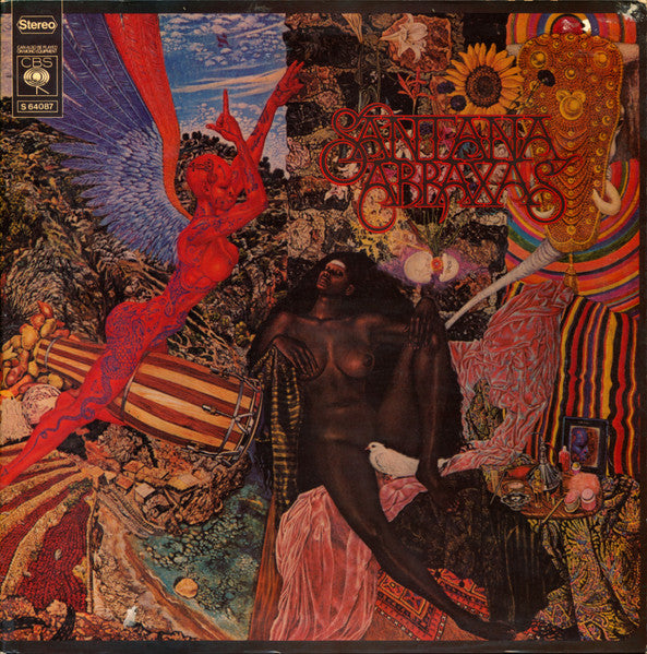 Santana : Abraxas (LP, Album, Gat)