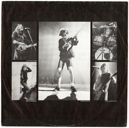 AC/DC : Back In Black (LP, Album)