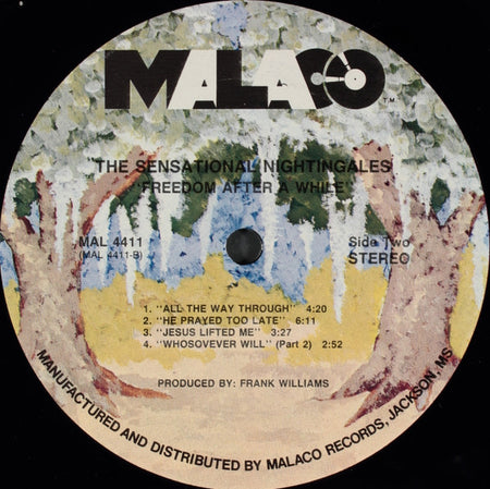 The Sensational Nightingales : Freedom After A While (LP, Album)
