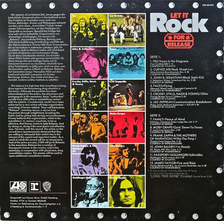 Various : Let It Rock For Release (LP, Comp, Smplr)