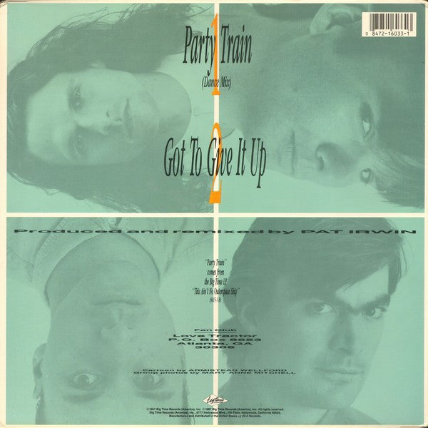Love Tractor : Party Train (12", Promo)