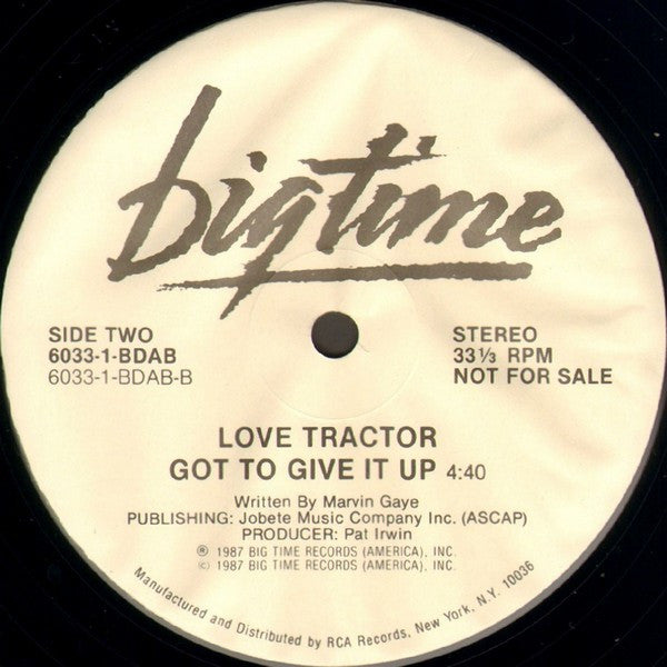 Love Tractor : Party Train (12", Promo)