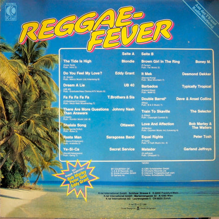 Various : Reggae-Fever (The Best Of Today's Reggae) (LP, Comp)