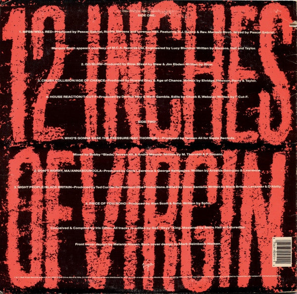 Various : XII Inches Of Virgin (LP, Comp)