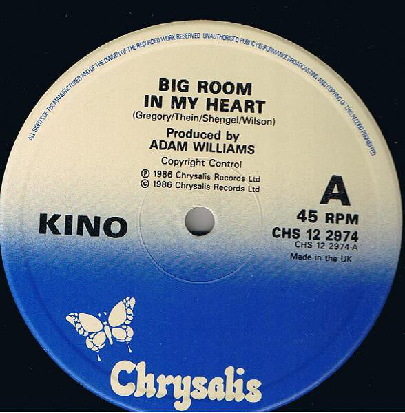 Kino (3) : (Big) Room In My Heart (12")