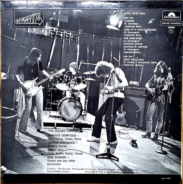 Golden Earring : Eight Miles High (LP, Album)