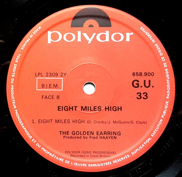 Golden Earring : Eight Miles High (LP, Album)