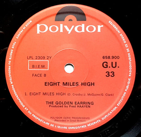 Golden Earring : Eight Miles High (LP, Album)