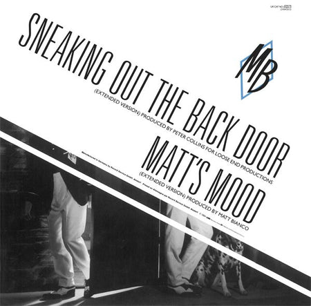 Matt Bianco : Sneaking Out The Back Door (12")