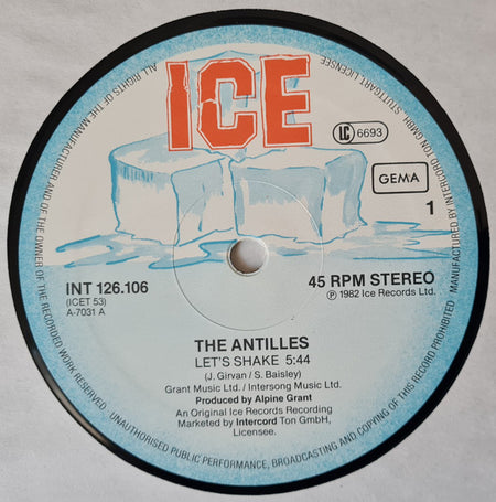 The Antilles : Let's Shake (12", Maxi)