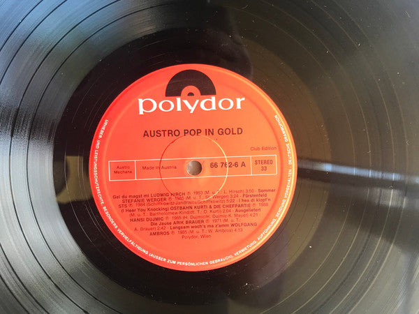 Various : The Austro Pop In Gold (2xLP, Comp)
