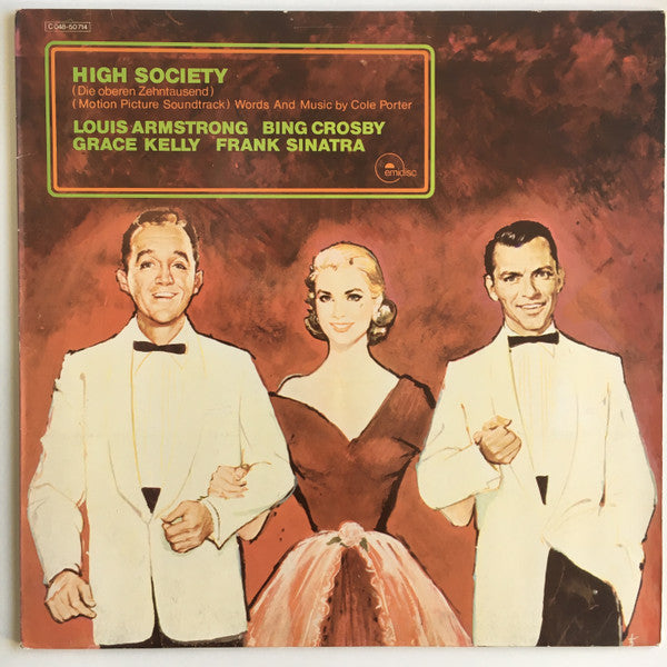 Various : High Society (Die Oberen Zehntausend) (Motion Picture Soundtrack) (LP, RE, Rai)