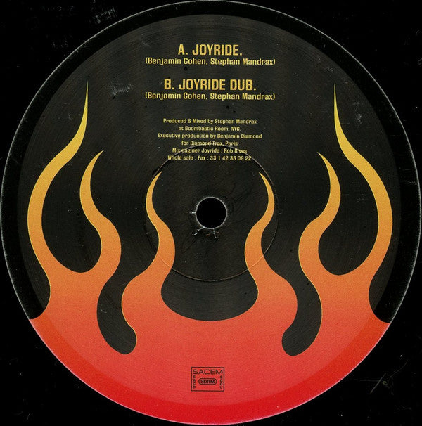 Benjamin Diamond : Joyride (12")