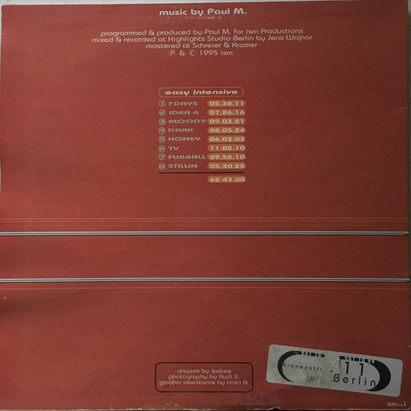 Paul M. : Easy Intensive (2xLP, Album)
