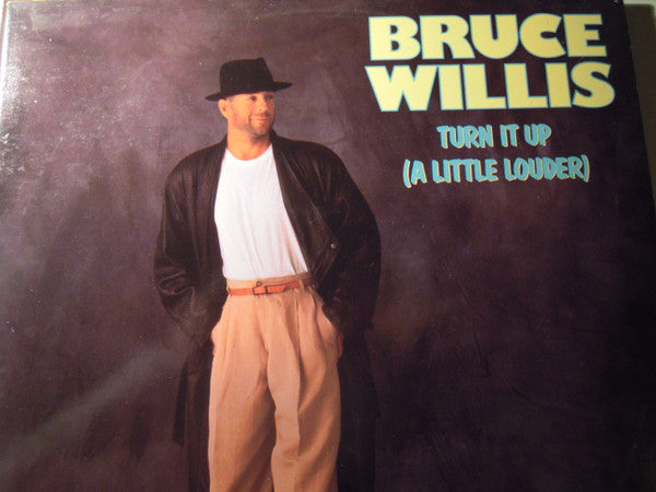 Bruce Willis : Turn It Up (A Little Louder) (12", Maxi, Promo)