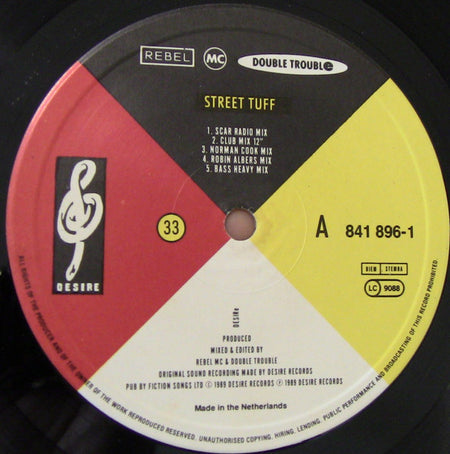 Double Trouble & Rebel MC : Just Keep Rockin' / Street Tuff (21 Mixes) (2x12")