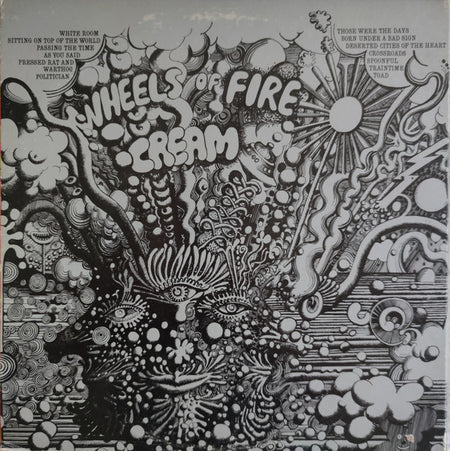 Cream (2) : Wheels Of Fire (2xLP, Album, RE, Pre)