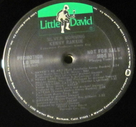 Kenny Rankin : Silver Morning (LP, Album, Promo, San)