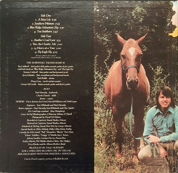 The Marshall Tucker Band : A New Life (LP, Album, Gat)