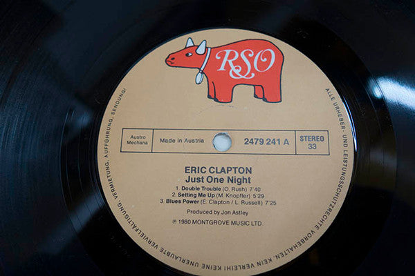 Eric Clapton : Just One Night (2xLP, Album, Gat)