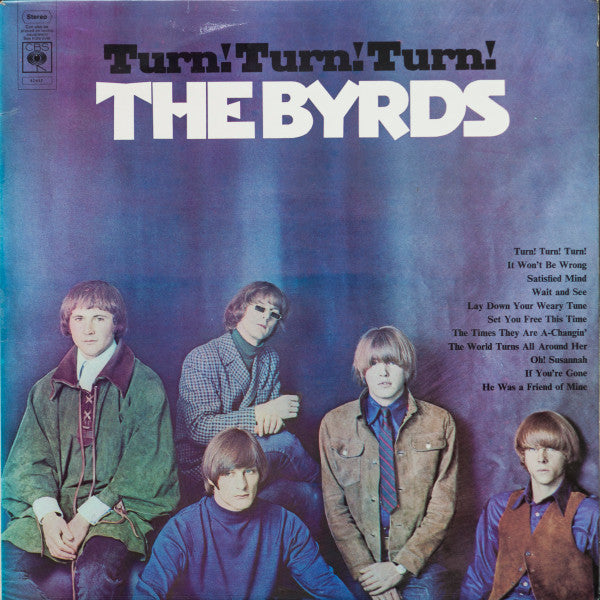 The Byrds : Turn! Turn! Turn! (LP, Album, RE)