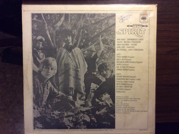 Spirit (8) : Spirit (LP, Album)
