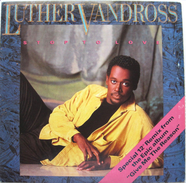 Luther Vandross : Stop To Love (12", Promo)