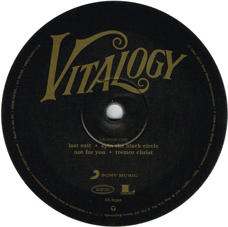 Pearl Jam : Vitalogy (2xLP, Album, RE, RM, 180)