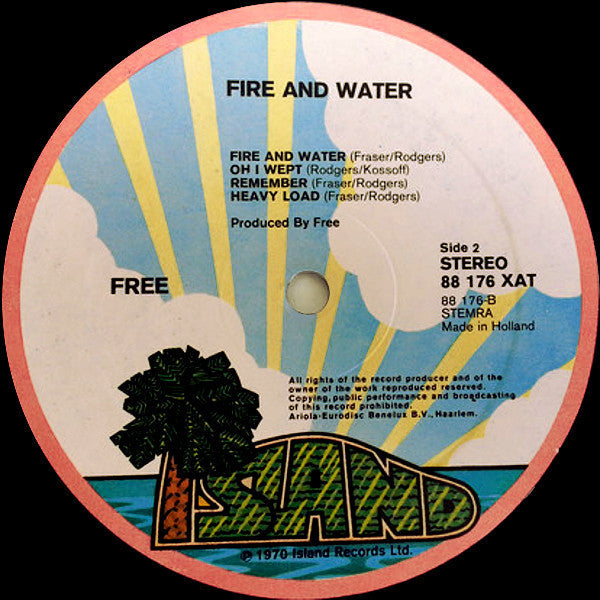 Free : Fire And Water (LP, Album)