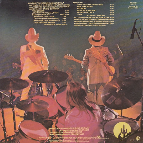 ZZ Top : Fandango! (LP, Album, RE)