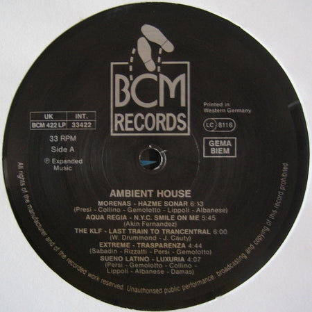 Various : Ambient House - The Compilation By DFC (LP, Comp)