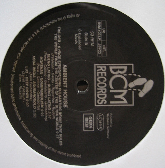 Various : Ambient House - The Compilation By DFC (LP, Comp)