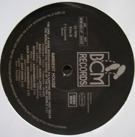 Various : Ambient House - The Compilation By DFC (LP, Comp)