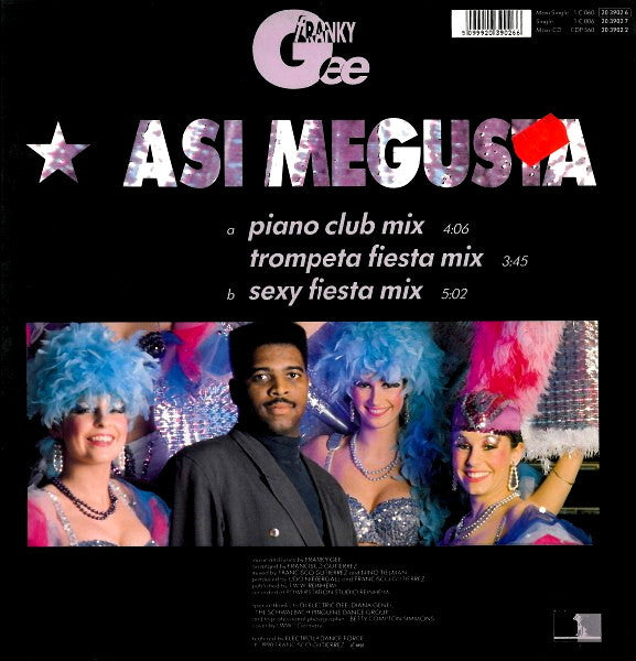 Franky Gee : Asi Megusta (12")