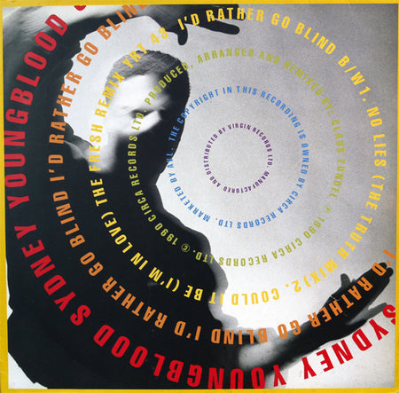 Sydney Youngblood : I'd Rather Go Blind (12", Single)