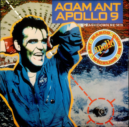 Adam Ant : Apollo 9 (Splashdown Re-Mix) (12", Single)