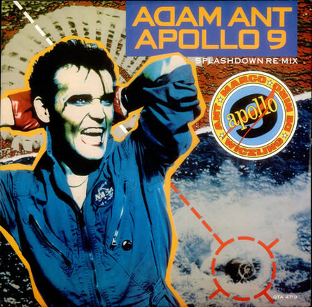 Adam Ant : Apollo 9 (Splashdown Re-Mix) (12", Single)