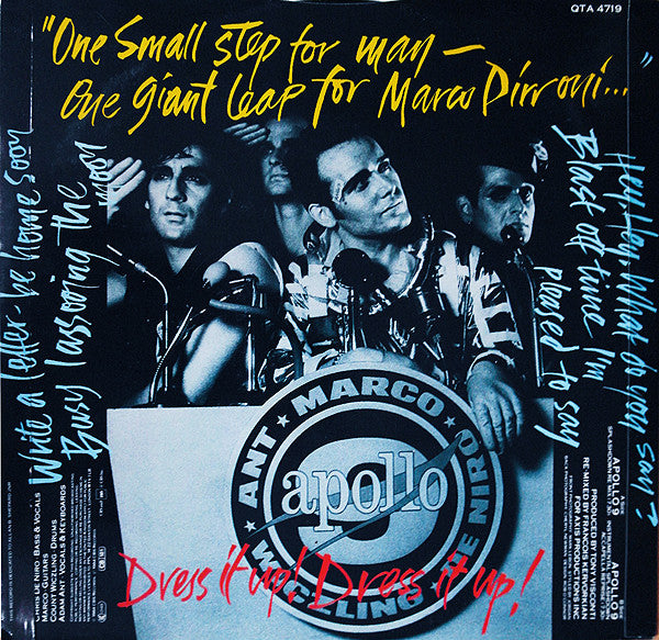 Adam Ant : Apollo 9 (Splashdown Re-Mix) (12", Single)