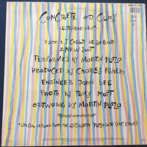 Martin Plaza : Concrete And Clay (12")
