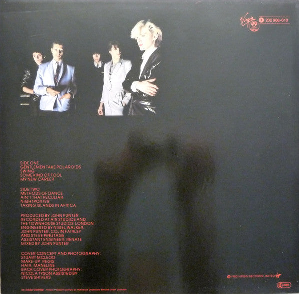 Japan : Gentlemen Take Polaroids (LP, Album, M/Print, RE, Bas)