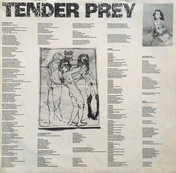 Nick Cave & The Bad Seeds : Tender Prey (LP, Album)