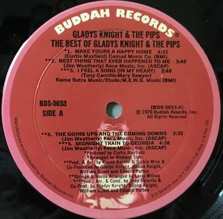 Gladys Knight And The Pips : The Best Of Gladys Knight & The Pips (LP, Comp, Mon)