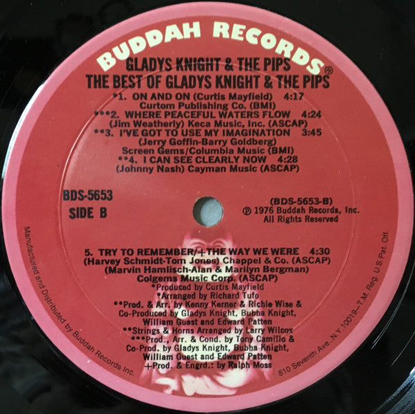 Gladys Knight And The Pips : The Best Of Gladys Knight & The Pips (LP, Comp, Mon)