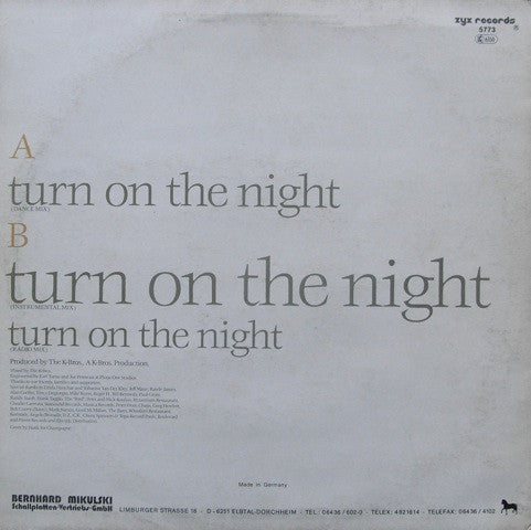 Lois And Lane : Turn On The Night (12")