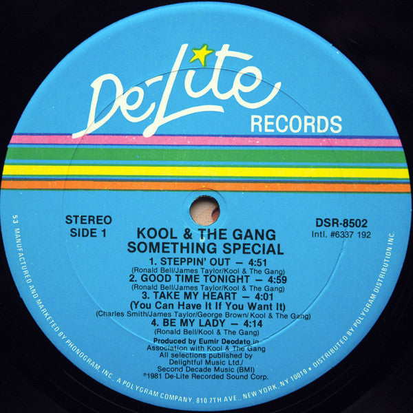 Kool & The Gang : Something Special (LP, Album, 53 )