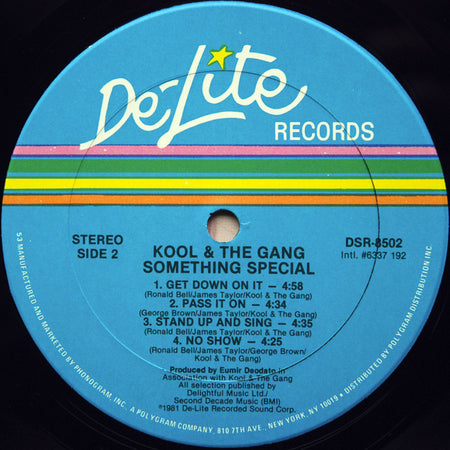 Kool & The Gang : Something Special (LP, Album, 53 )