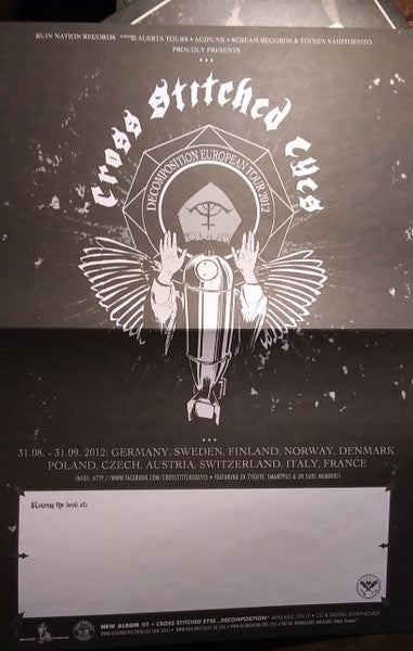 Cross Stitched Eyes : Decomposition (LP, Album, Whi)