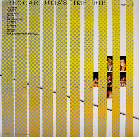 Ekseption : Beggar Julia's Time Trip (LP, Album, RP, Gat)